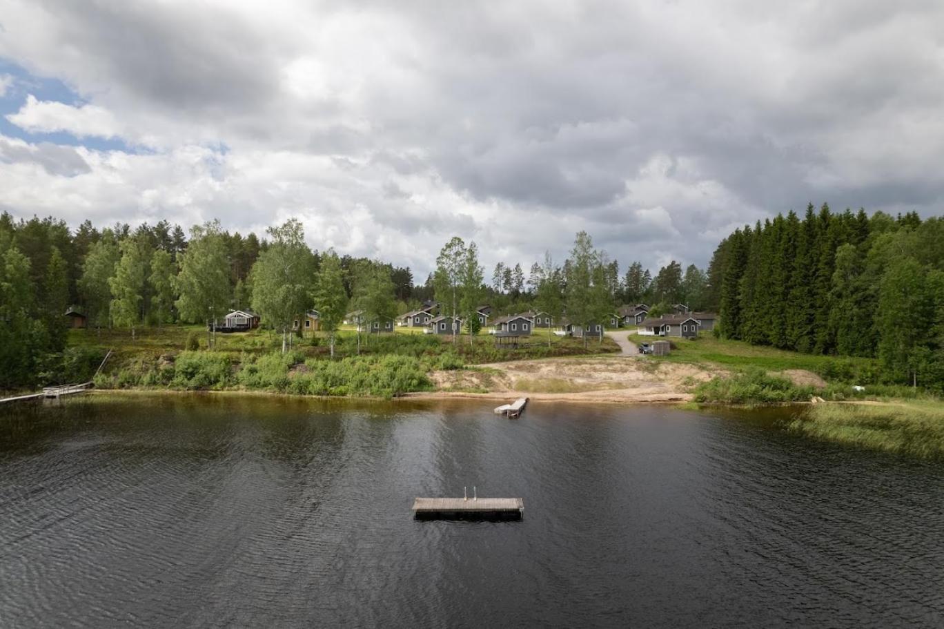 Appartement Bjoernbyn Stugby à Råda Extérieur photo